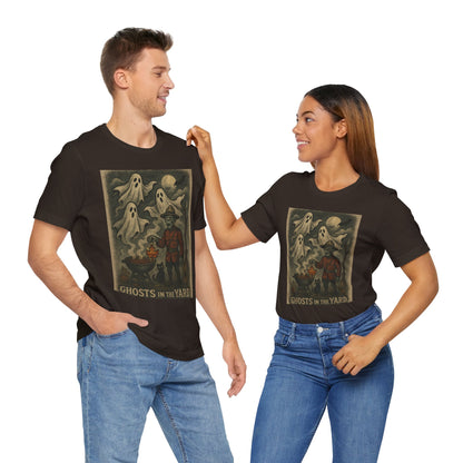 Ghosts in the Yard Tee, Unisex Short Sleeve Tee, Spooky Halloween Shirt, Ghost Graphic T-Shirt, Fun Casual Wear, Unique Gift Idea, [...]