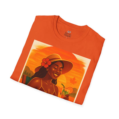 Tropical Vibes T-Shirt, Summer Graphic Tee, Vacation Outfit, Beachwear, Casual Wear, Gift for Her
